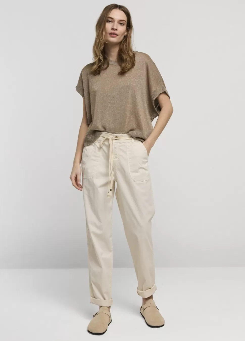 Summum Woman Barrel Fit Pants | Vrouwen Broeken & Jumpsuits