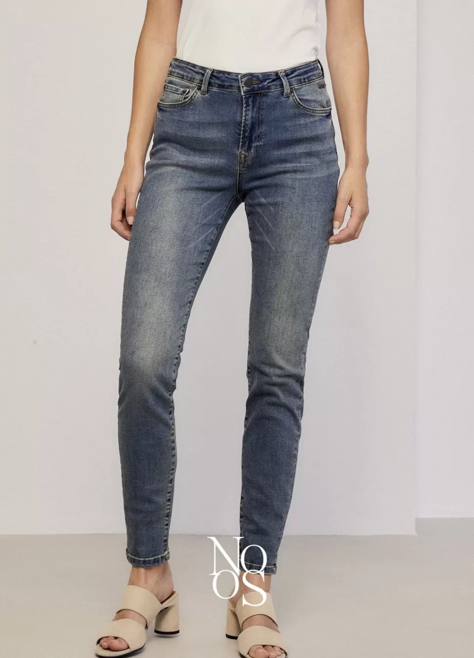 Summum Woman Blue Daze Denim Tapered Jeans | Vrouwen Broeken & Jumpsuits