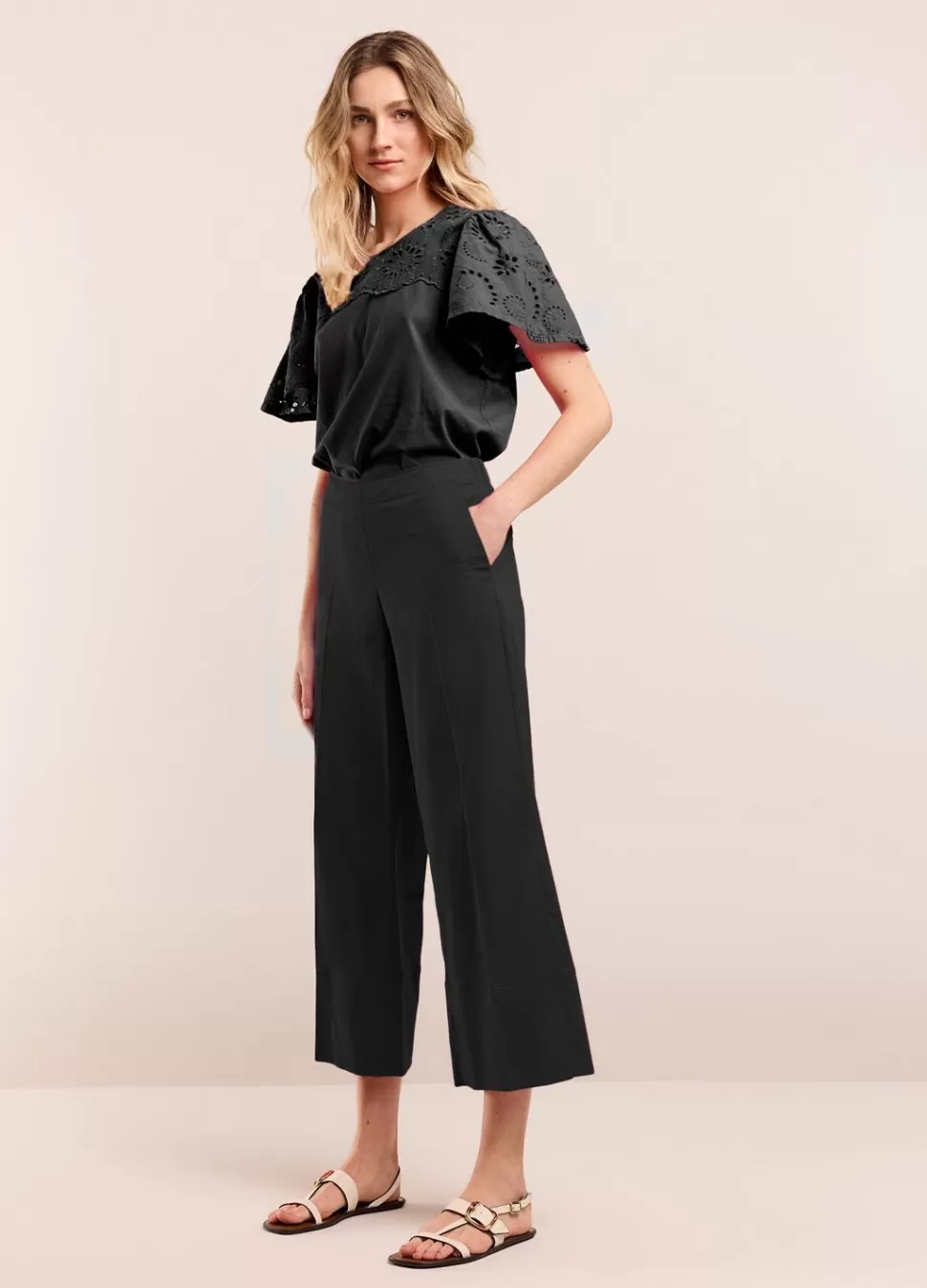 Summum Woman Broek Met 7/8E Rechte Pijp | Vrouwen Broeken & Jumpsuits