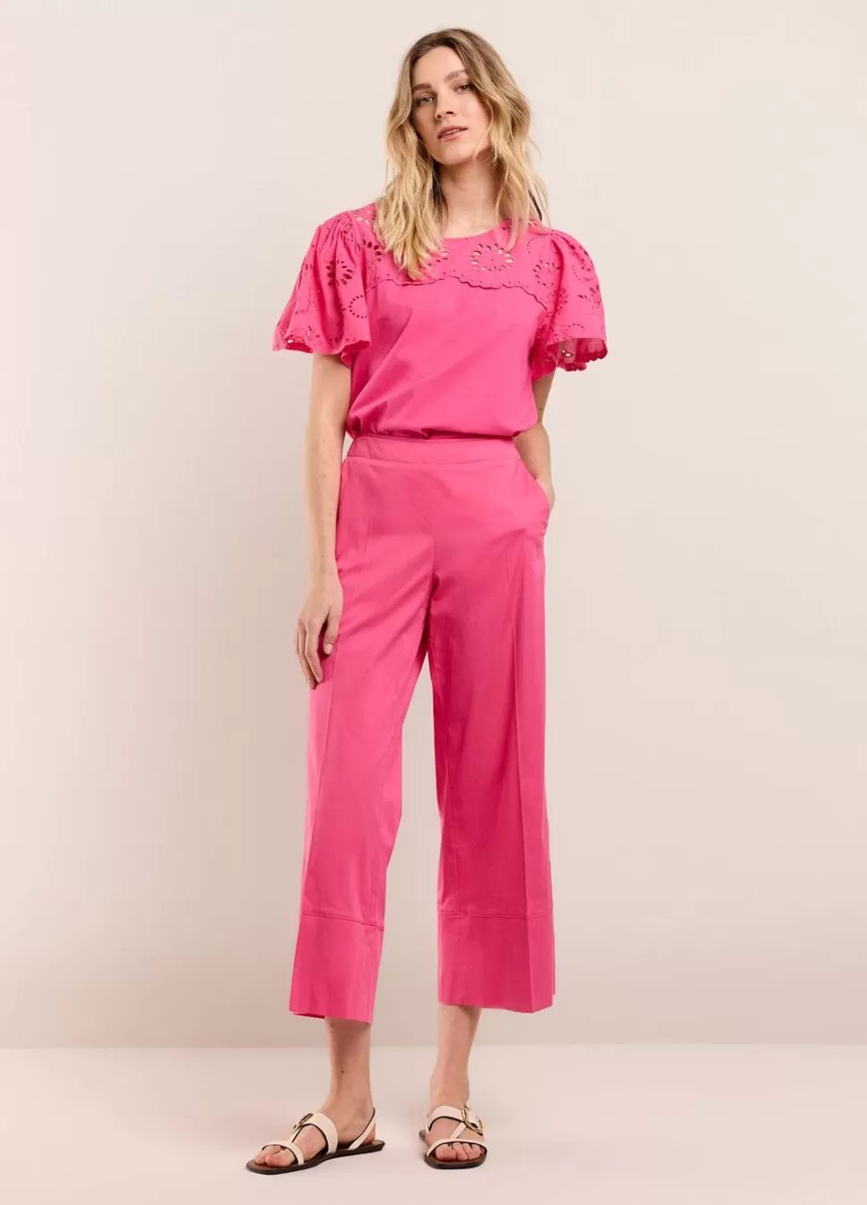 Summum Woman Broek Met 7/8E Rechte Pijp | Vrouwen Broeken & Jumpsuits