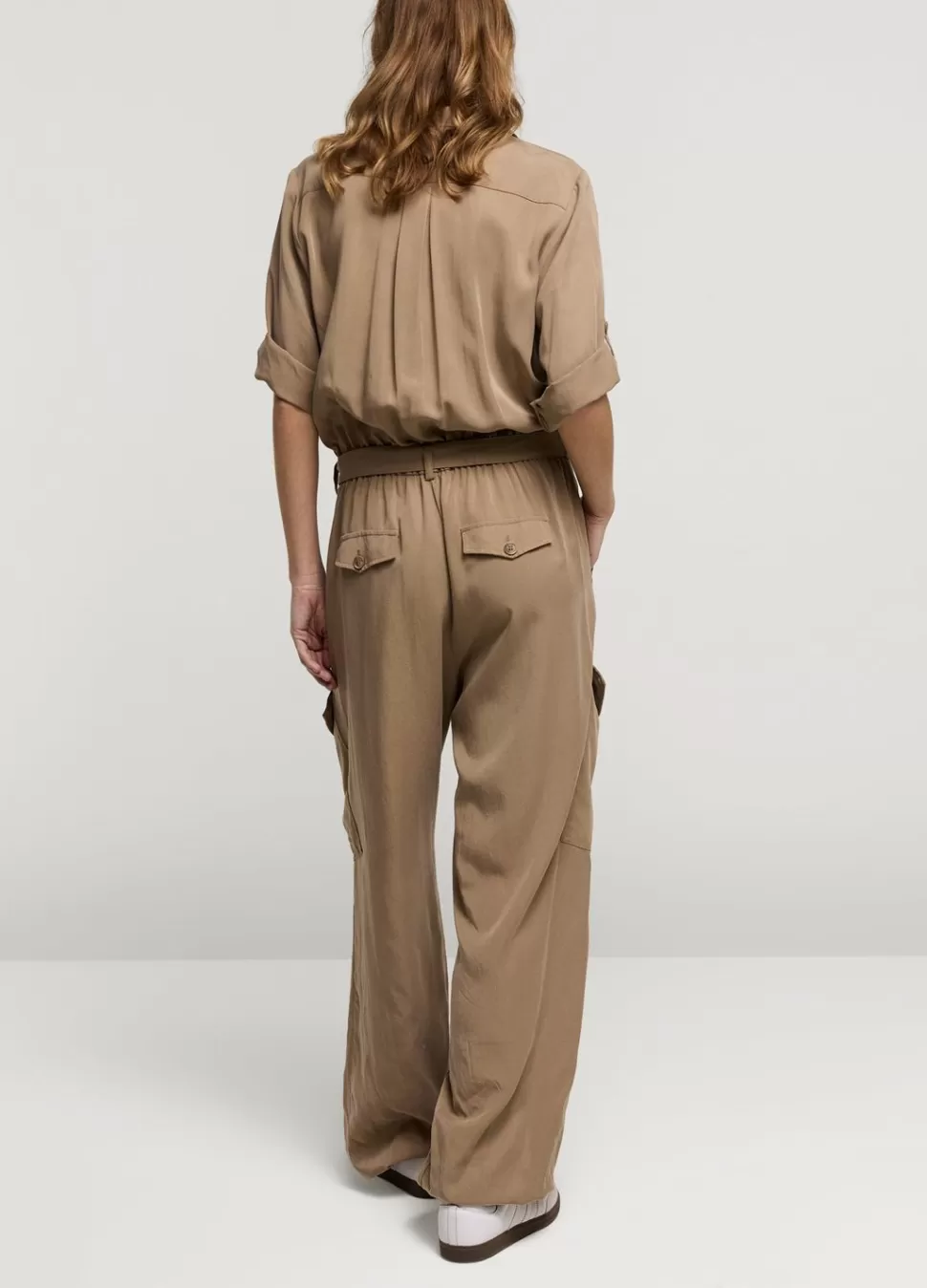 Summum Woman Cargo Jumpsuit | Vrouwen Broeken & Jumpsuits