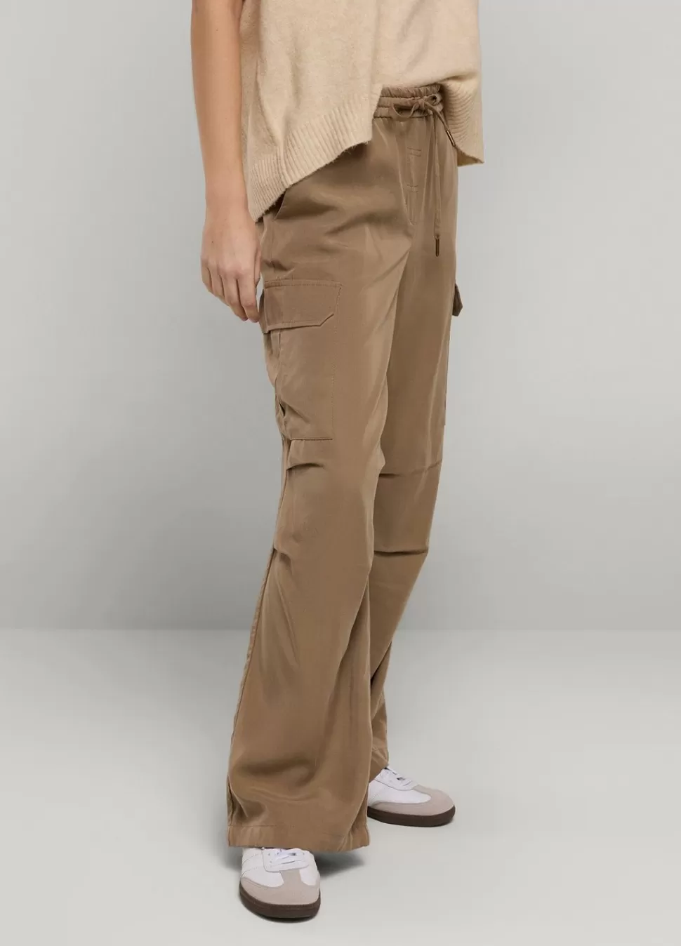 Summum Woman Cargobroek Elastische Taille | Vrouwen Broeken & Jumpsuits