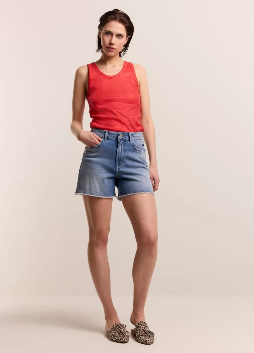 Summum Woman Denim Short | Vrouwen Shorts