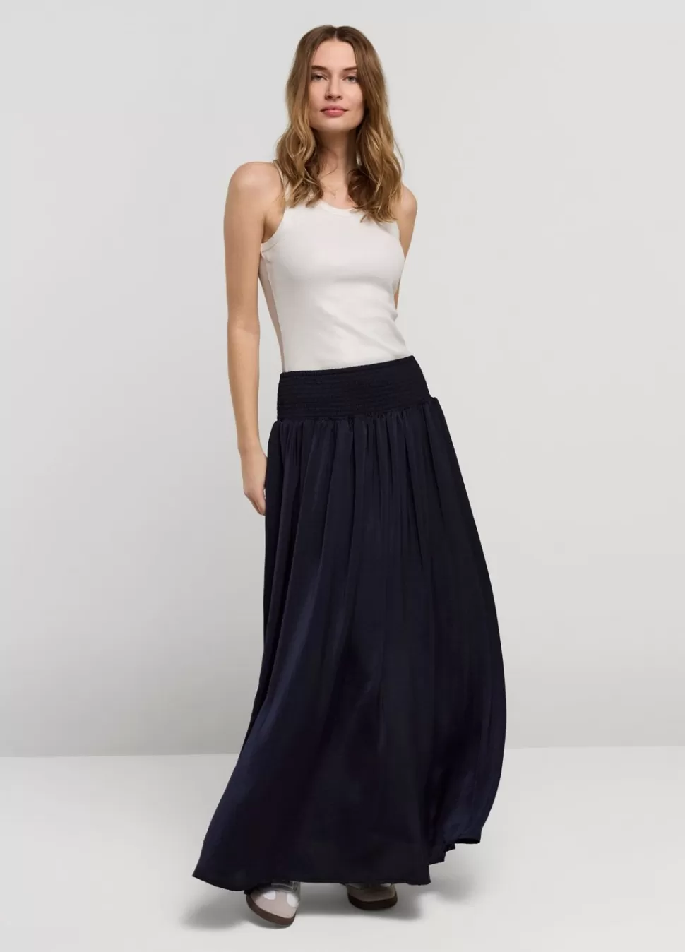 Summum Woman Drapey Satin Rok | Vrouwen Rokken