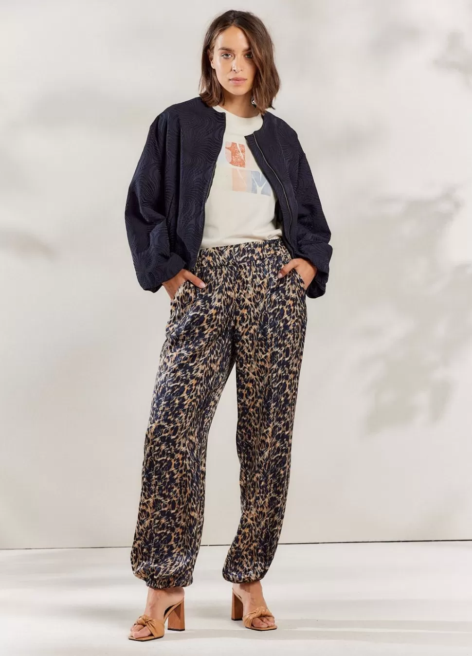 Summum Woman Harembroek Met Print | Vrouwen Broeken & Jumpsuits