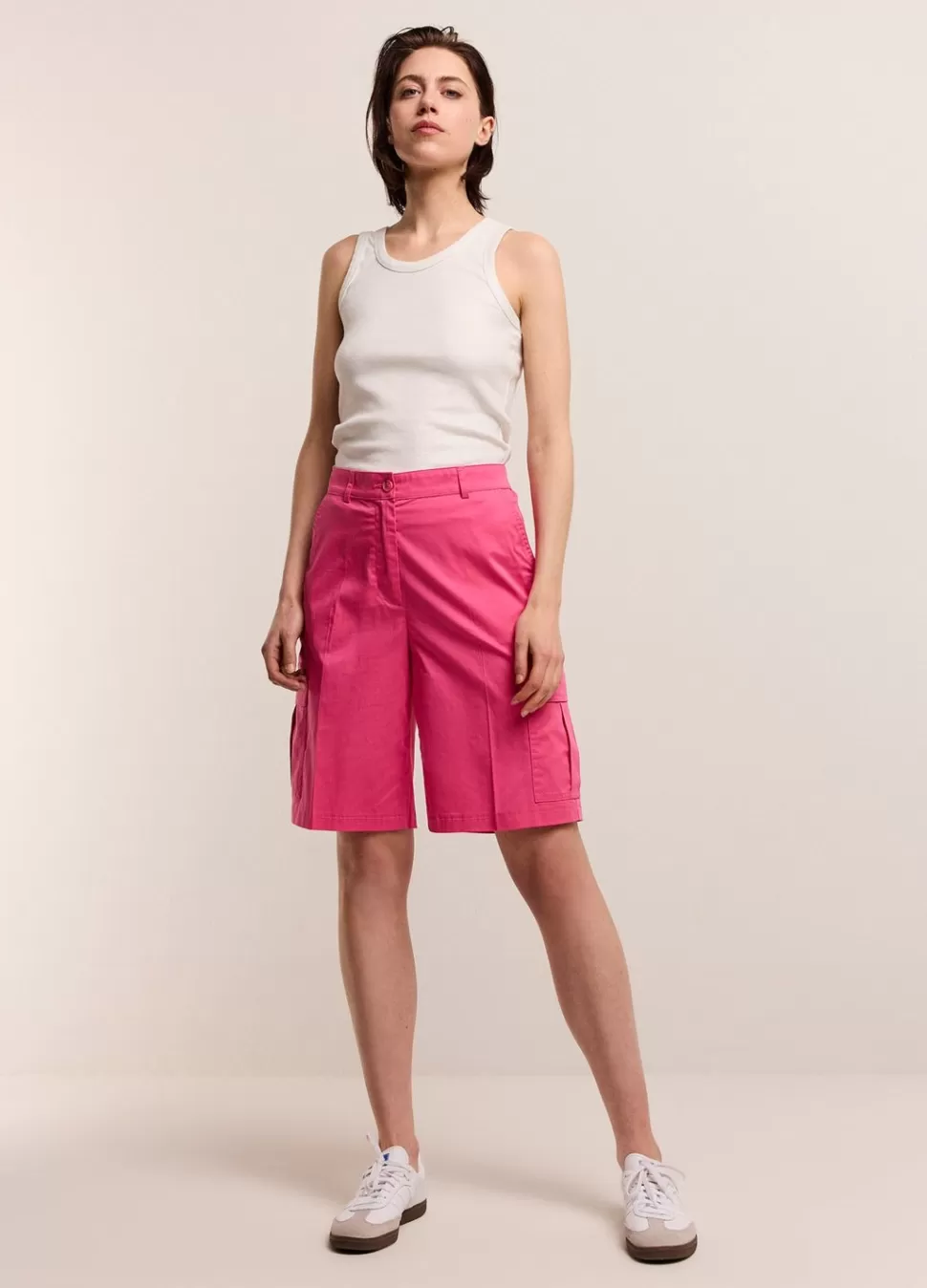 Summum Woman Korte Cargobroek | Vrouwen Shorts