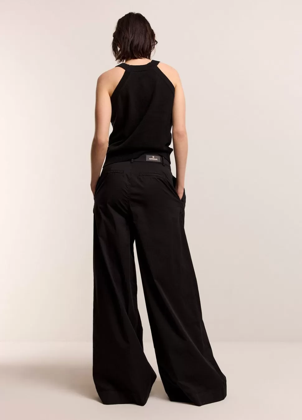 Summum Woman Palazzo Broek Met Ceintuur | Vrouwen Broeken & Jumpsuits