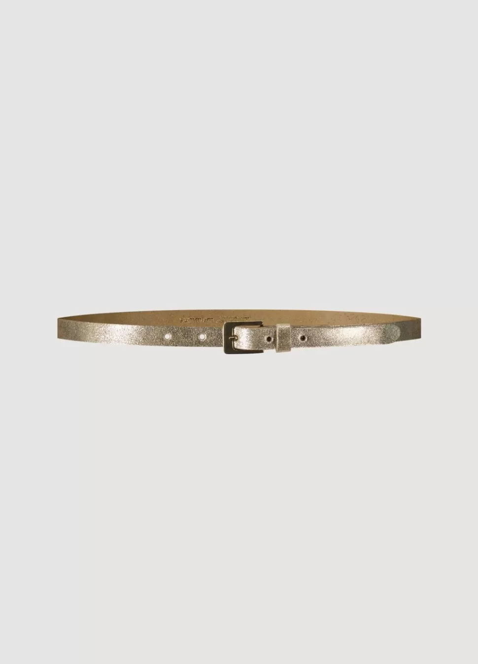 Summum Woman Smalle Metallic Riem | Vrouwen Accessoires